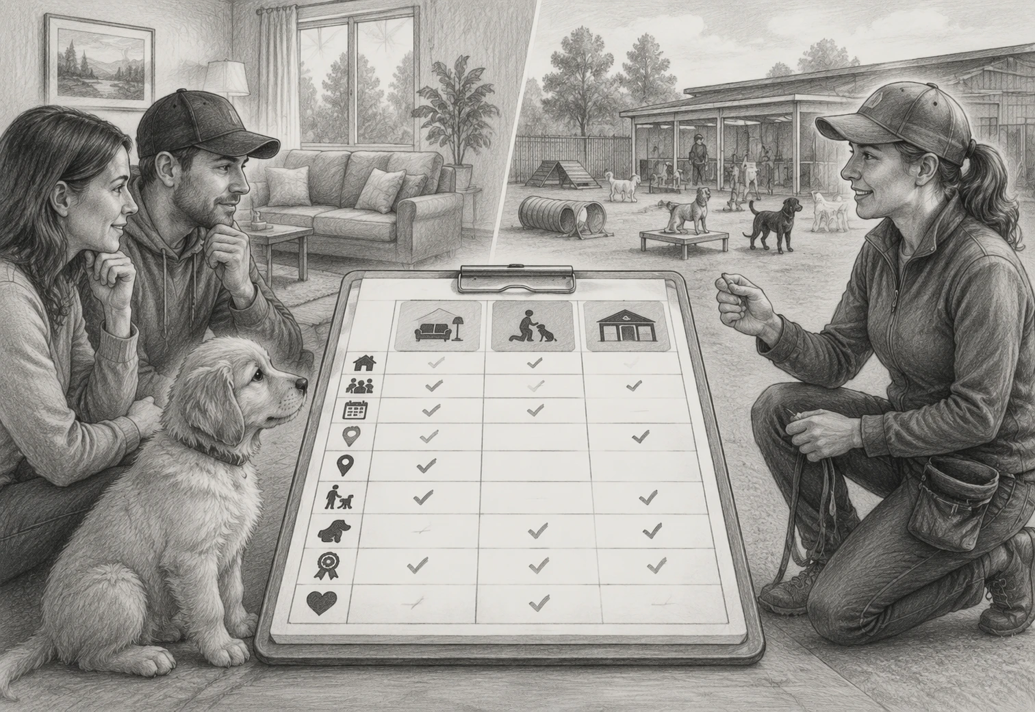Comparison chart of Chico dog trainers with training tools