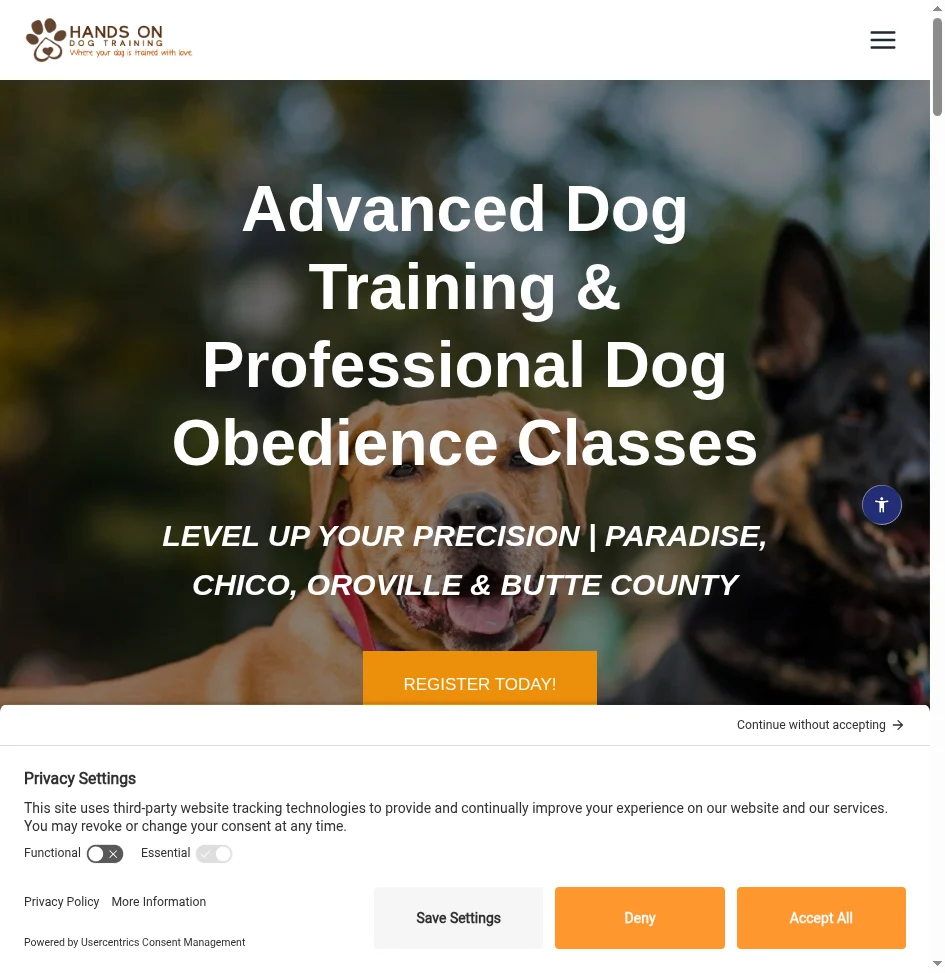 Hands-On Dog Training